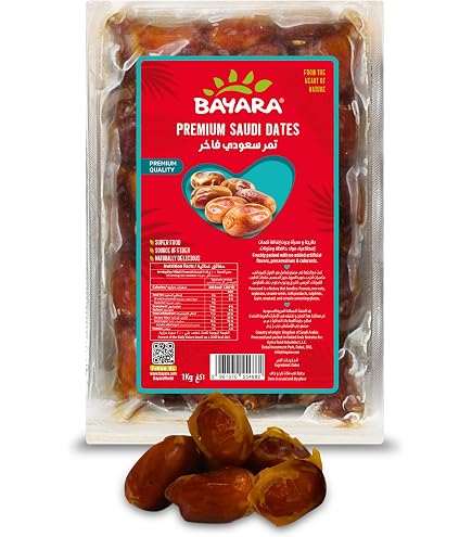 Home Taste Khalas Dates Vacuum Pack – 1kg | Premium Saudi Dates